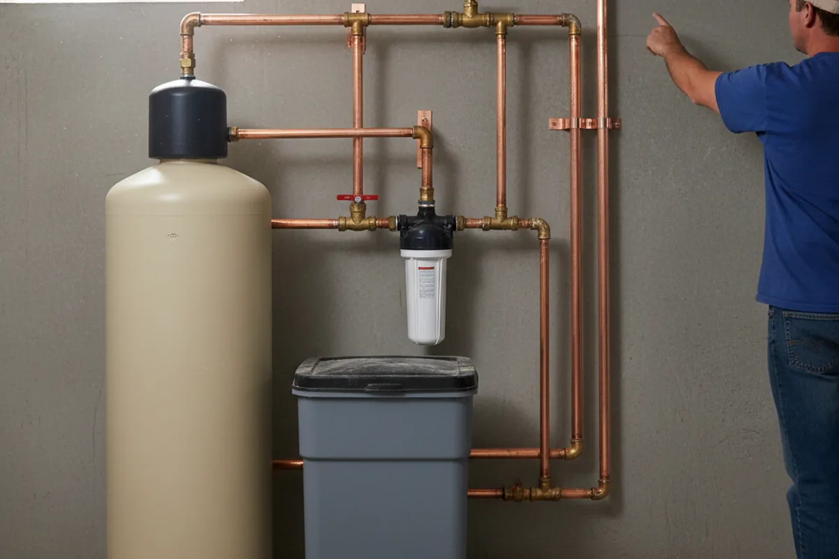 Whole-house water treatment system installed in Catharpin